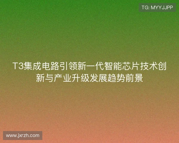 T3集成电路引领新一代智能芯片技术创新与产业升级发展趋势前景